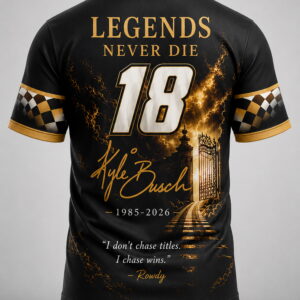 gone too soon kyle busch 1985 2026 memorial shirt1