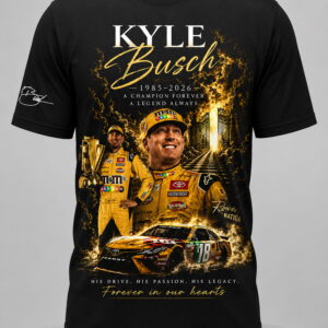 in memory of kyle busch forever rowdy legends never lift shirt1