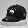jason 98 basketball commemorative printed hat