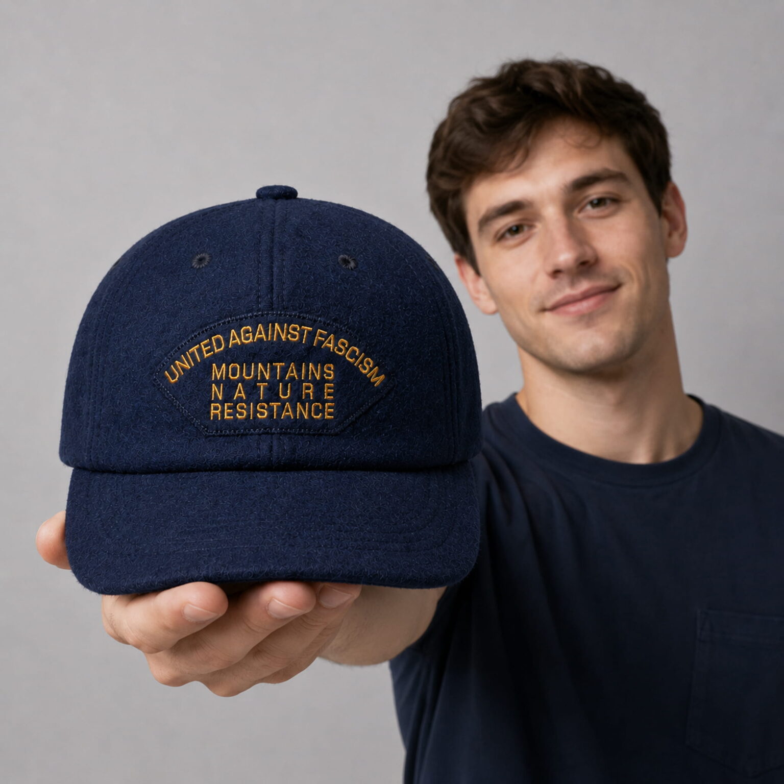 jihyo united against fascism mountains nature resistance hat2