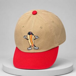 2026 red sox hot dog cartoon hat1