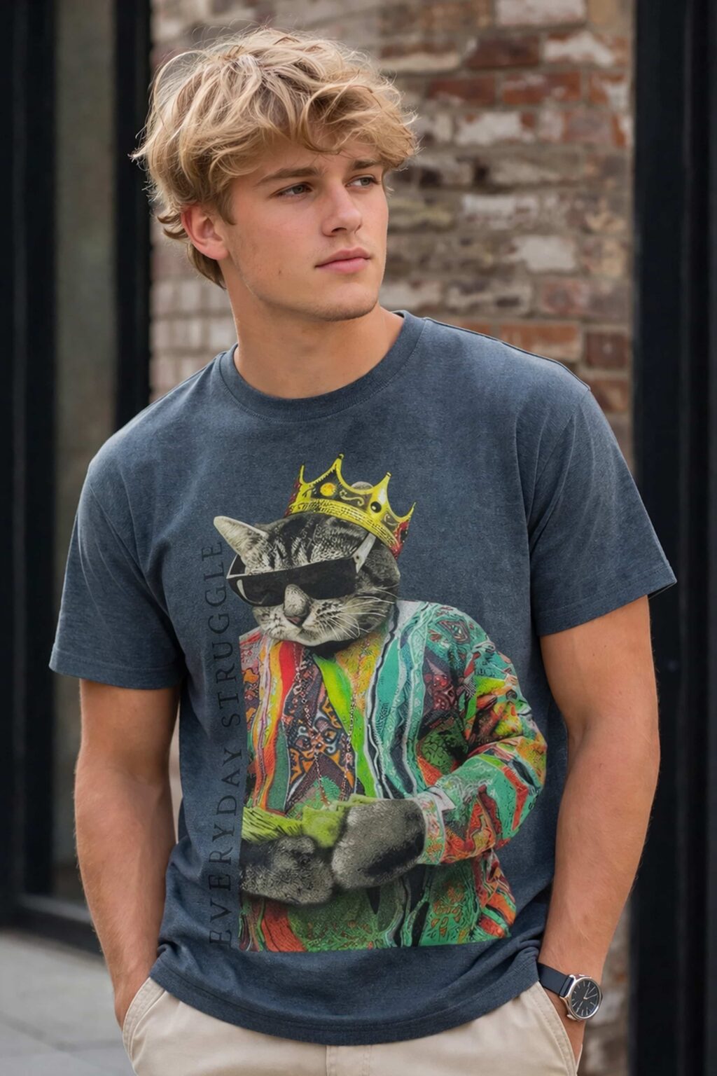 king cat everyday struggle shirt2