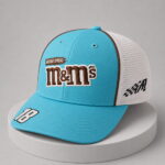 Kyle Busch 18 Hazelnut Spread M&M's Hat