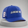 kyle busch 8 lucas oil hat