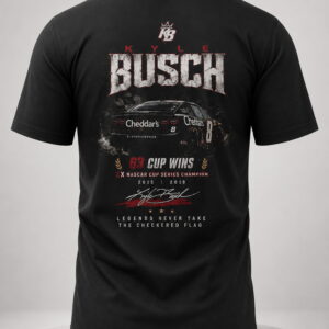 kyle busch forever rowdy 63 cup win nascar cup shirt1