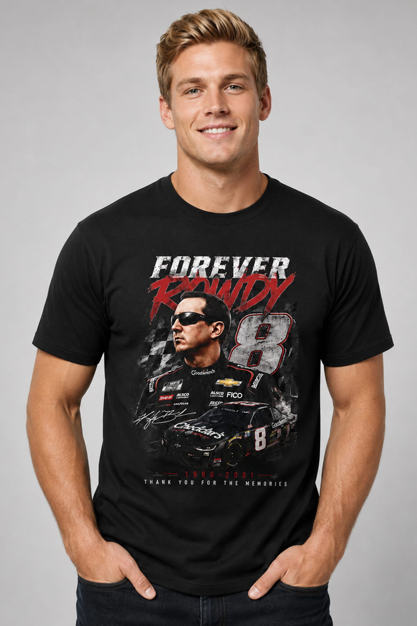 kyle busch forever rowdy 63 cup win nascar cup shirt2