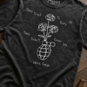 kyrie irving they tried to bury us shirt