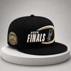 2026 spurs western conference finals champions locker room hat