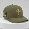 phillies armed forces day 2026 green hat