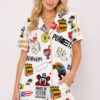 puerto rico satin pajama set for women