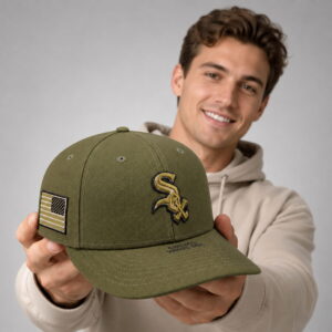 white sox armed forces day 2026 green hat2