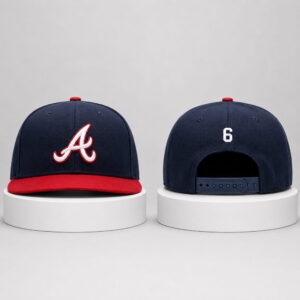 atlanta braves 6 bobby cox tribute hat