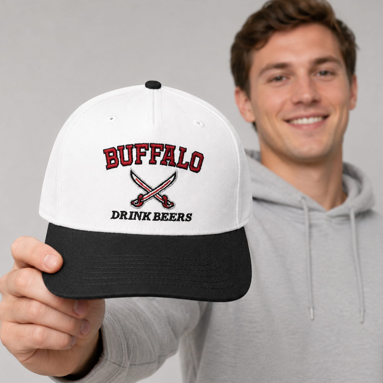 rasmus dahlin buffalo drink beers hat1
