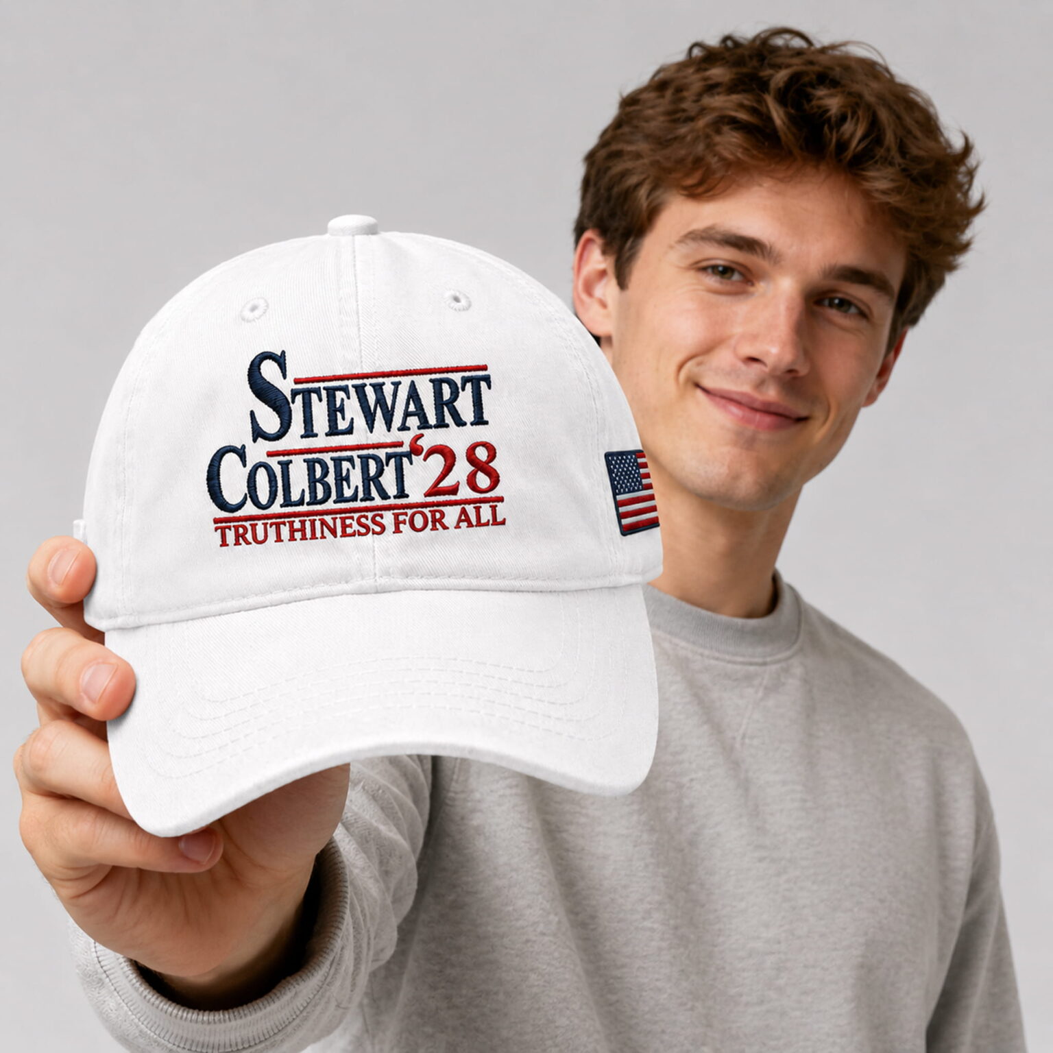 retro stewart colbert 2028 truthiness for all hat2