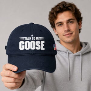 retro talk to me goose top gun hat1