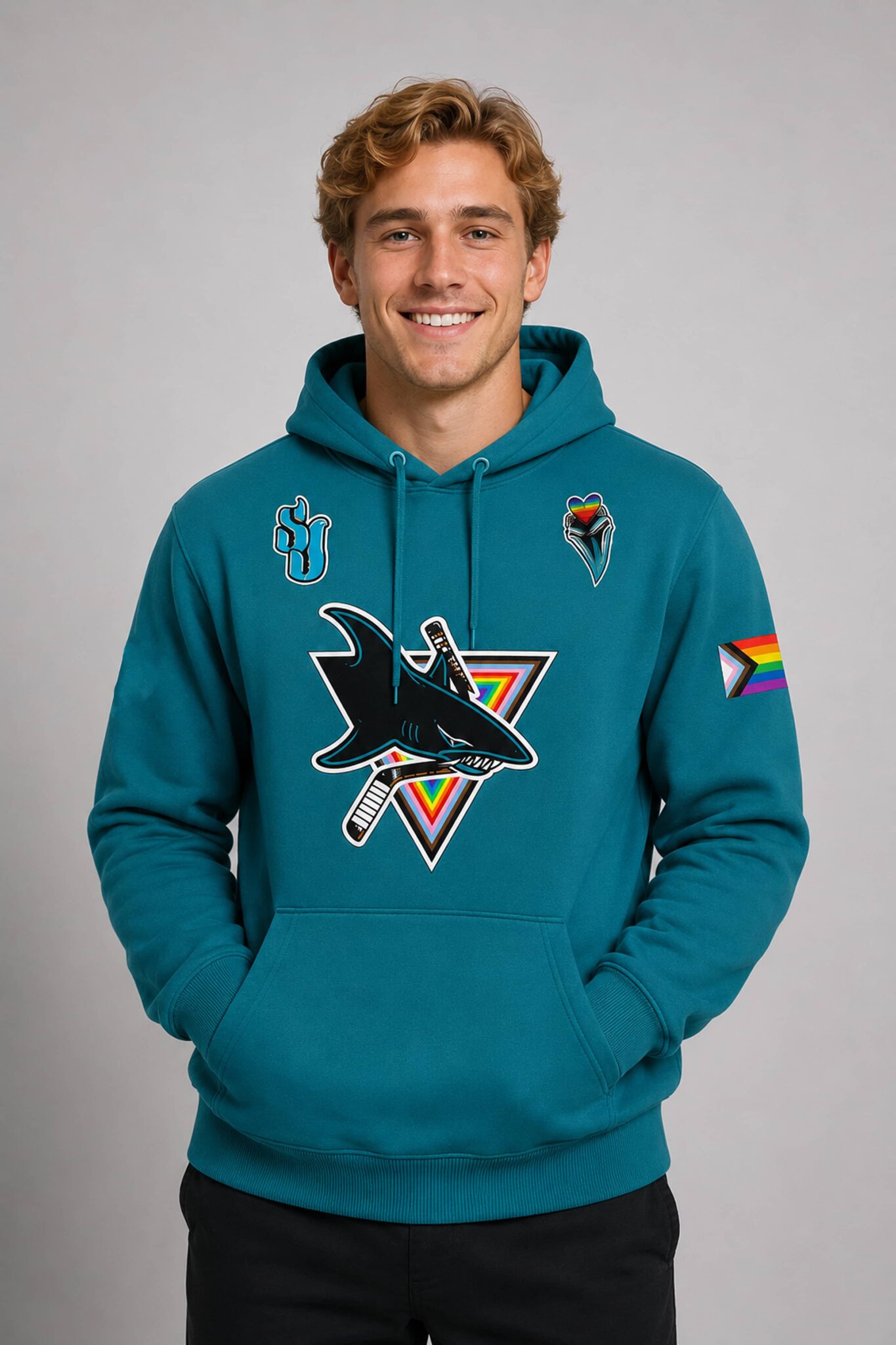 sharks lgbtq pride group night 2026 hoodie2