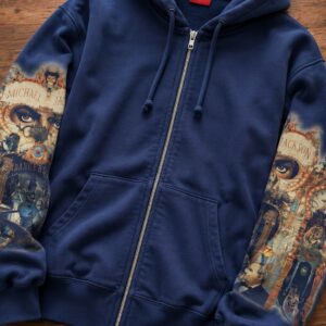 Supreme Michael Jackson Zip Hoodie - Teespromax