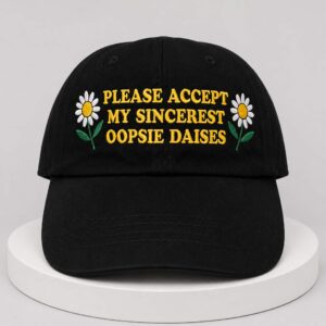 please accерt my sincerest oopsie daises hat