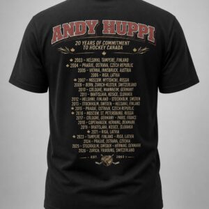 team canada andy huppi hockey shirt2
