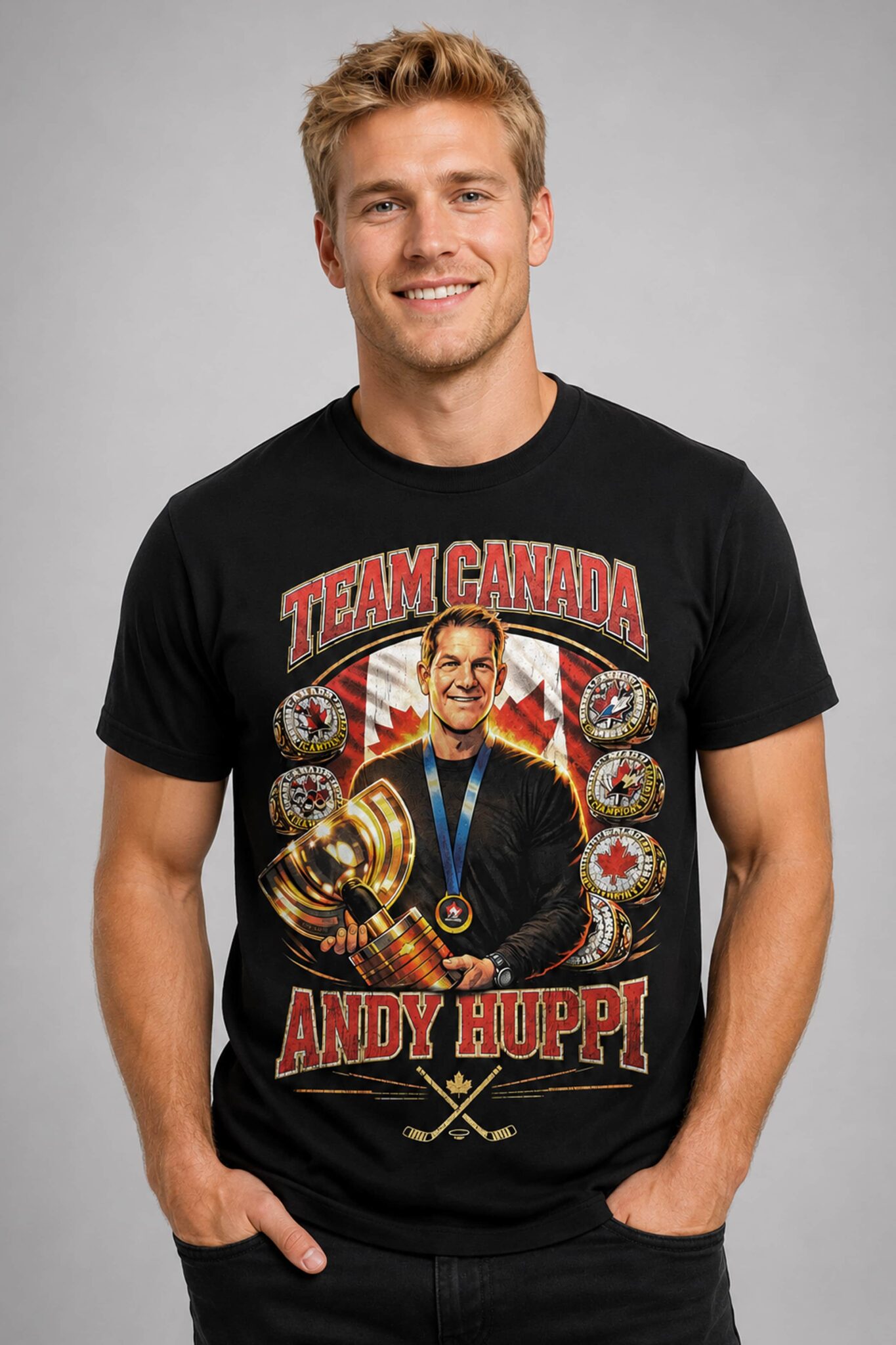 team canada andy huppi hockey shirt3