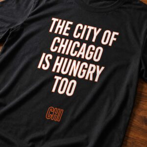the city of chicago is hungry too shirt1
