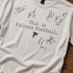 this is falcons football signature shirt 20262
