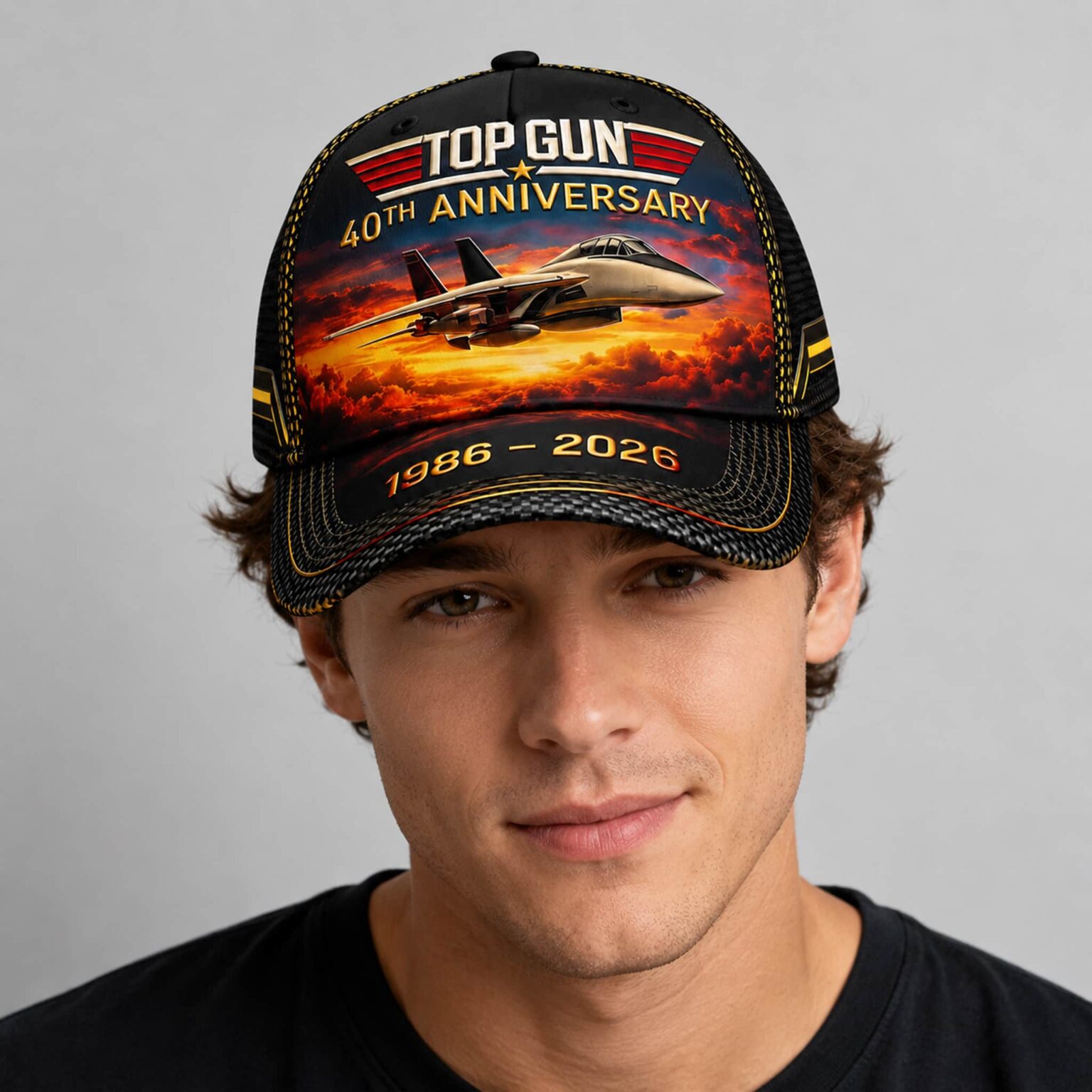 top gun 40th anniversary 1986 2026 retro hat1