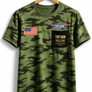 top gun 40th anniversary commemorative camouflage camo shirt