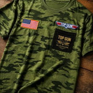 top gun 40th anniversary commemorative camouflage camo shirt1