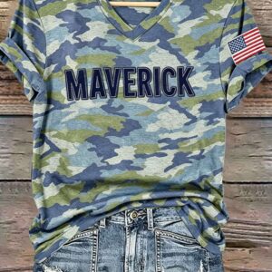 top gun maverick inspired camo shirt1