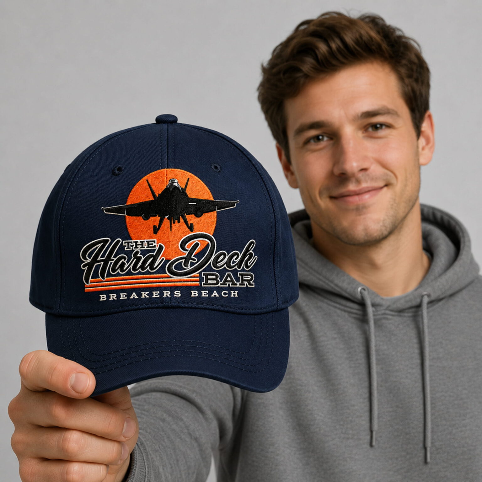 top gun the hard deck bar breakers beach hat2