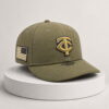 twins armed forces day 2026 green hat