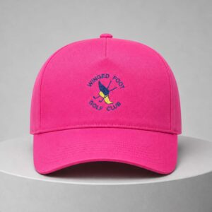 winged foot golf club hat vintage
