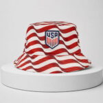 USA World Cup 2026 USMNT Stripe Bucket Hat
