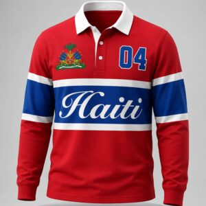 wilson isidor haitian rugby shirt