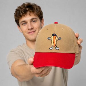 2026 red sox hot dog cartoon hat2