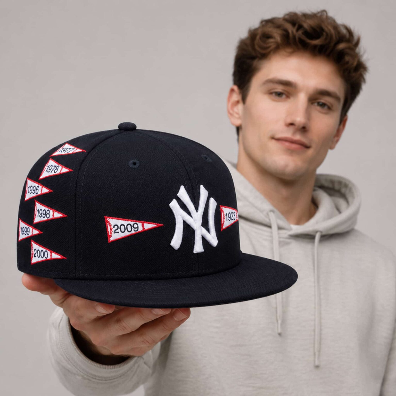 yankees spike lee x world series champions pennants wool hat3
