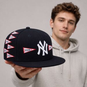 yankees spike lee x world series champions pennants wool hat3