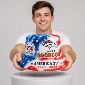 broncos 250th anniversary years of freedom bucket hat1