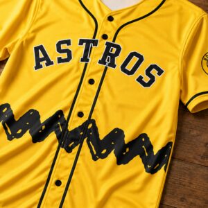 2026 giveaway astros charlie brown peanuts night on june 16 jersey1