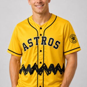 2026 giveaway astros charlie brown peanuts night on june 16 jersey2