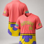2026 Giveaway Houston Astros Spongebob Night Jersey