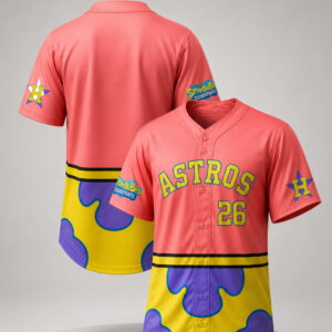 2026 giveaway houston astros spongebob night jersey