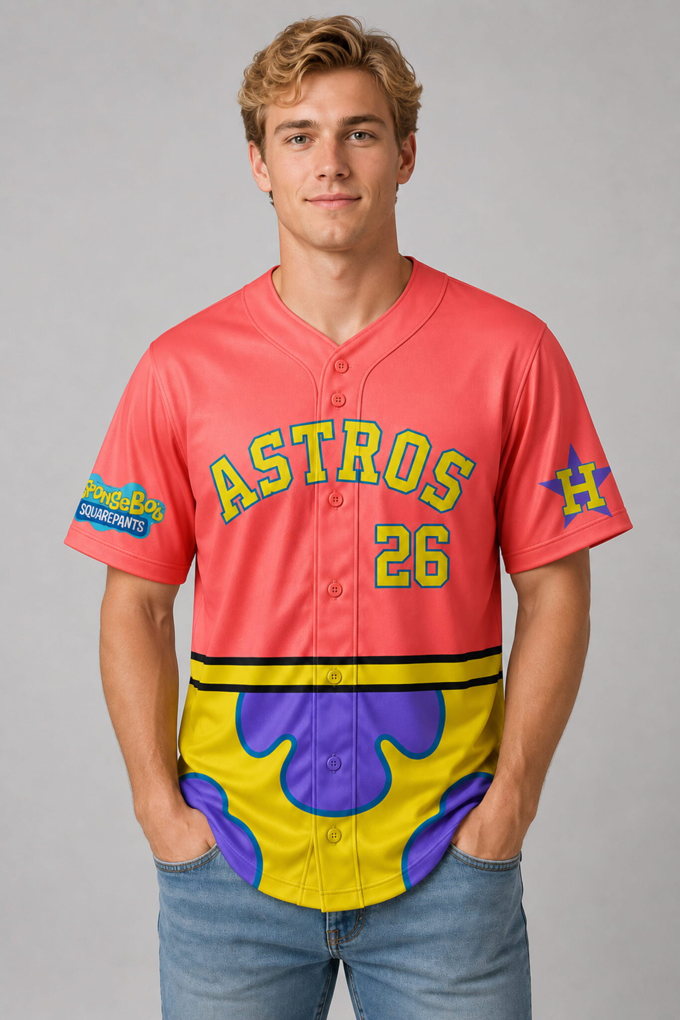 2026 giveaway houston astros spongebob night jersey1