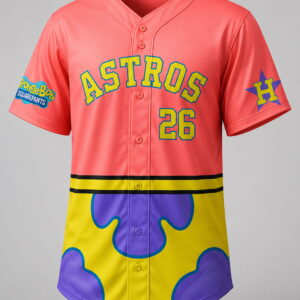 2026 giveaway houston astros spongebob night jersey3