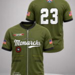 2026 KC Monarchs Top Gun Football Jersey