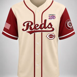 2026 reds 250th year anniversary freedom jersey