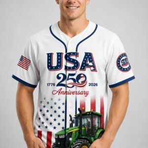 2026 usa 250 anniversary green tractor baseball jersey2