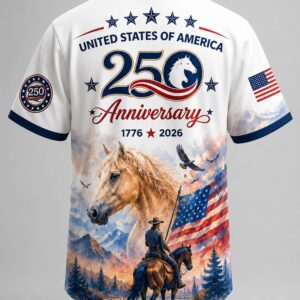 2026 usa 250th anniversary horse baseball jersey1
