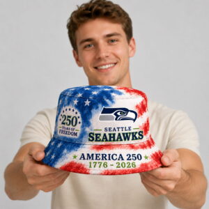 seahawks 250th anniversary years of freedom bucket hat1
